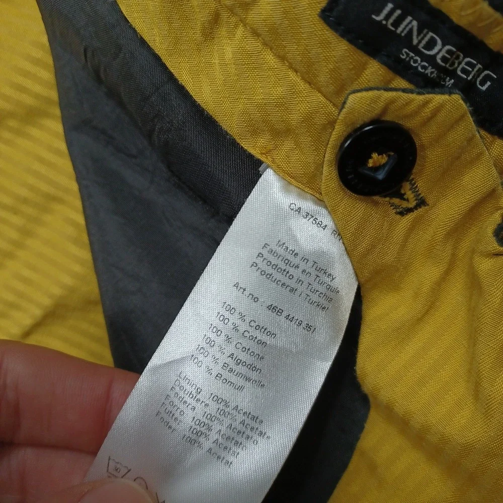 J Lindeberg Pants Mens 54 Gray Bootcut 34x34 Golf Preppy Pockets
